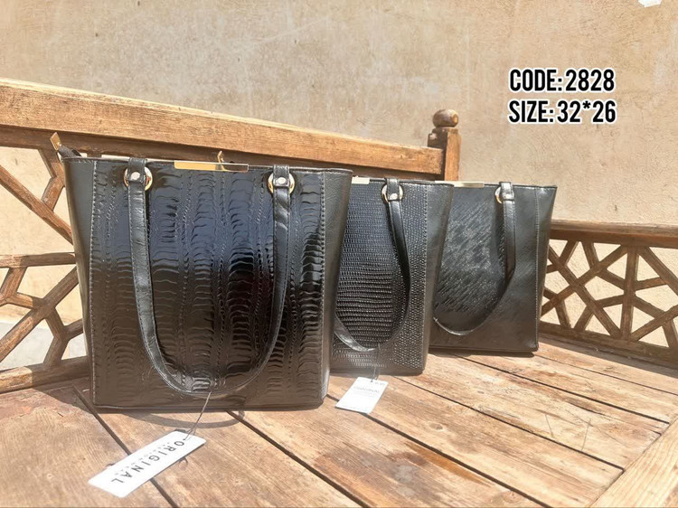 کیف زنانه مشکی مجلسی سایز بزرگ
