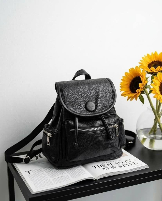 مینی کولهپشتی فانتزی دخترانه در رنگبندی متنوع مشکی با طراحی شیک و جیبهای کاربردی
